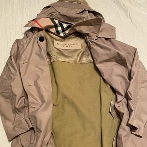 Burberry Coat Size 4